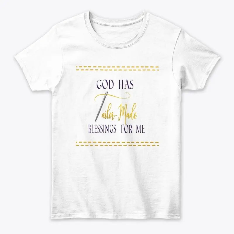 White - Tailor Made Blessings Tee-Shirt 